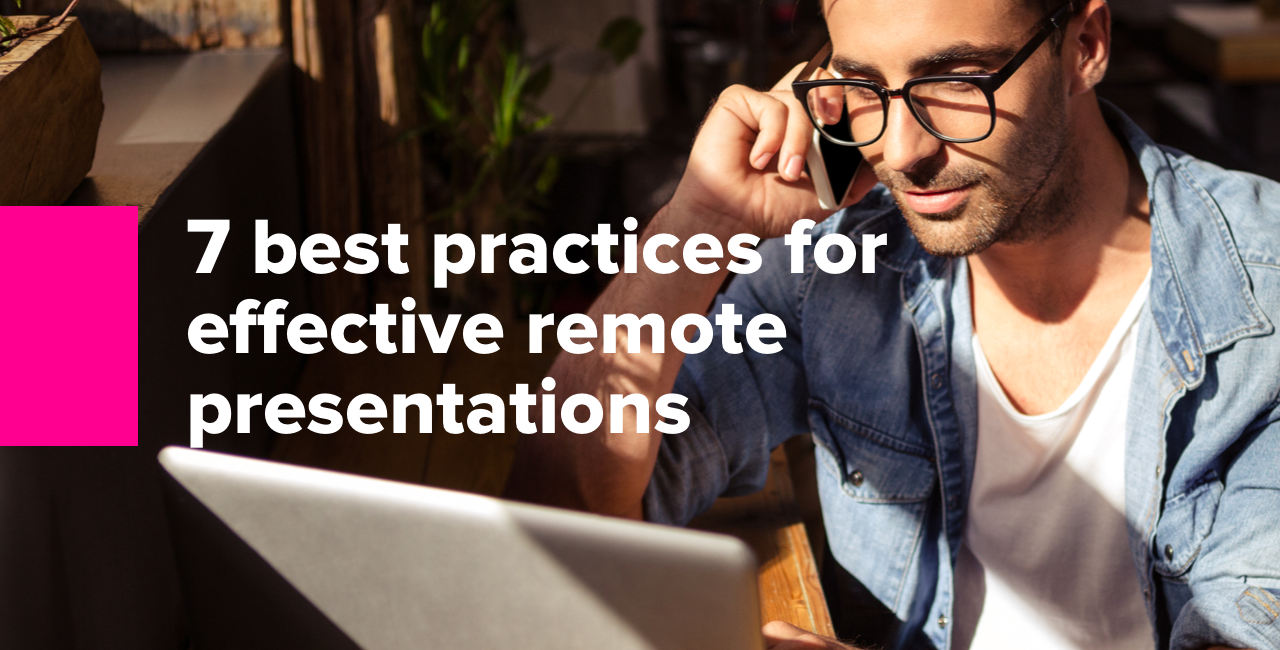 tips for remote presentations